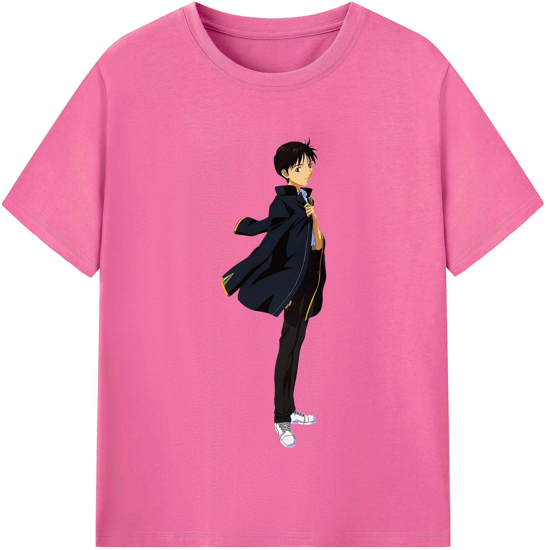 （画像用） EVA 新世紀エヴァンゲリオン レディースカジュアルプリントTシャツ（綿100％）